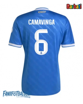Real Madrid Eduardo Camavinga #6 Tricou Fotbal Replică 2025-26 Barbati Treilea